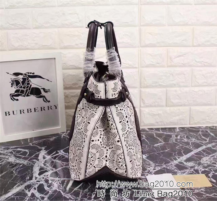 BURBERRY巴寶莉 英倫蕾絲圖案 時尚手套肩背包 55086#  Bhq1262